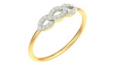 18K Gold & Diamond Ring For Women KLR-165